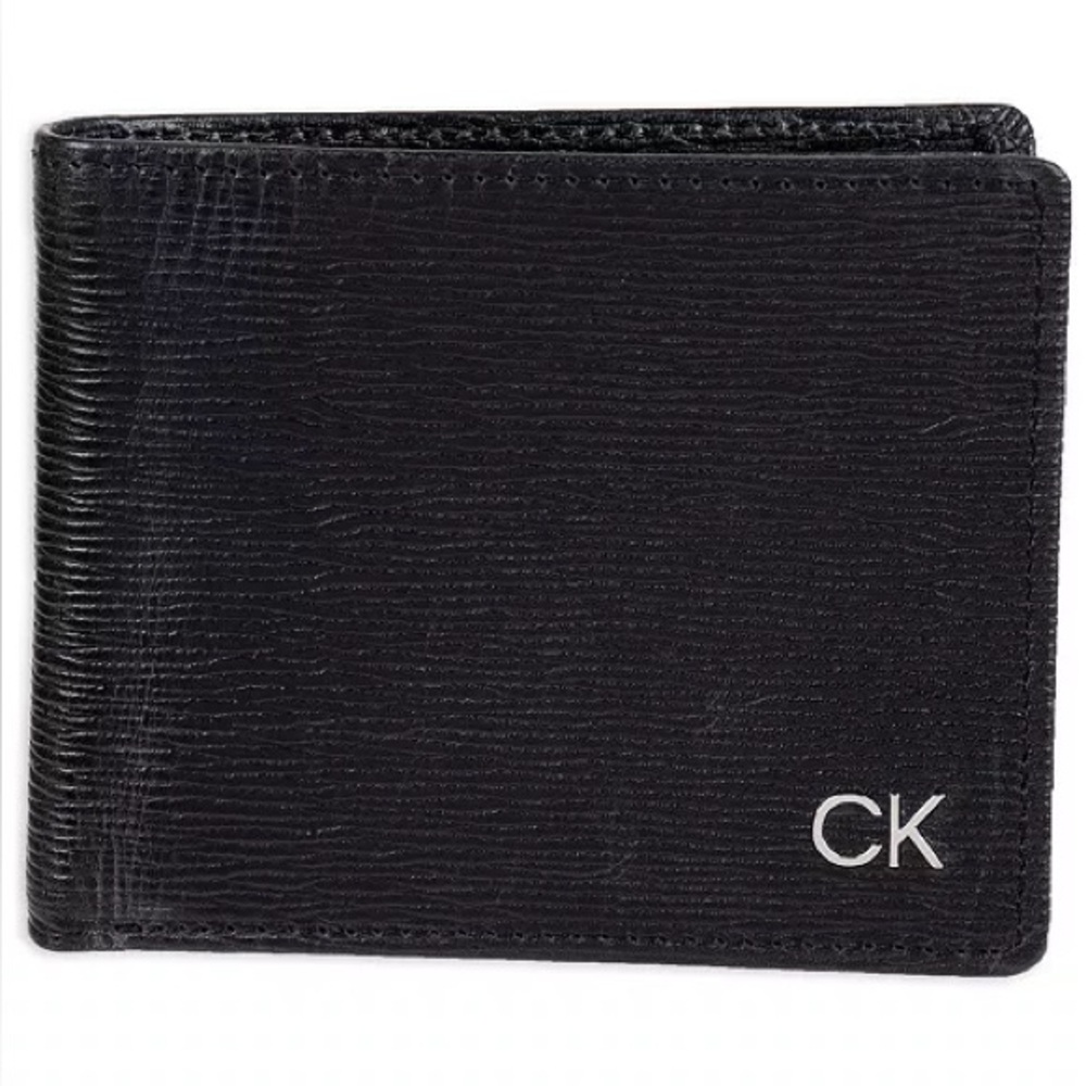 Calvin Klein Men's Slimfold Extra Capacity Wallet brand new in packaging.
